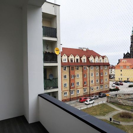 Centrum Apartament Stylowy Świdnica Buitenkant foto